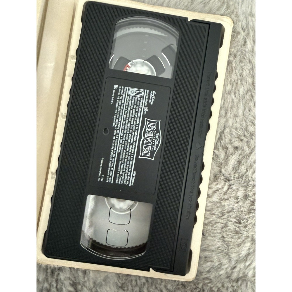 Bambi: 55th Anniversary Walt Disney's Masterpiece (VHS, Limited Edition) Family - Picture 3 of 4